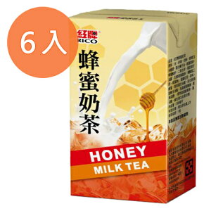 紅牌 蜂蜜奶茶(鋁箔包) 300ml (6入)/組【康鄰超市】