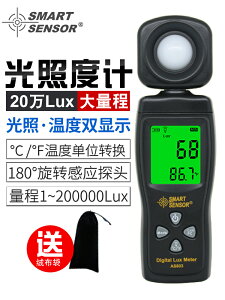 【可開發票】香港希瑪高精度光照度計測光表 工業級迷你手持數字光度儀亮度計