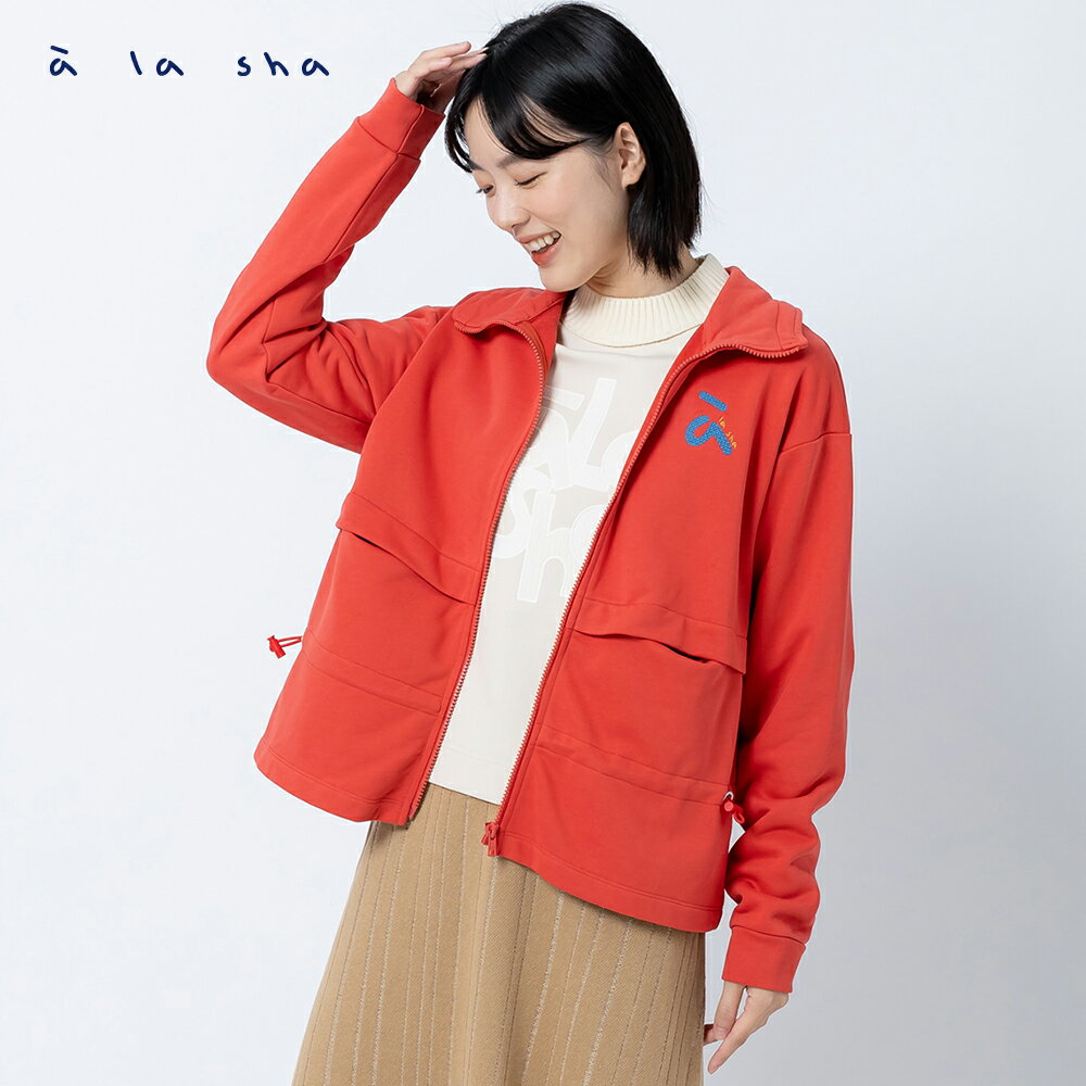 a la sha LOGO家族繡花外套