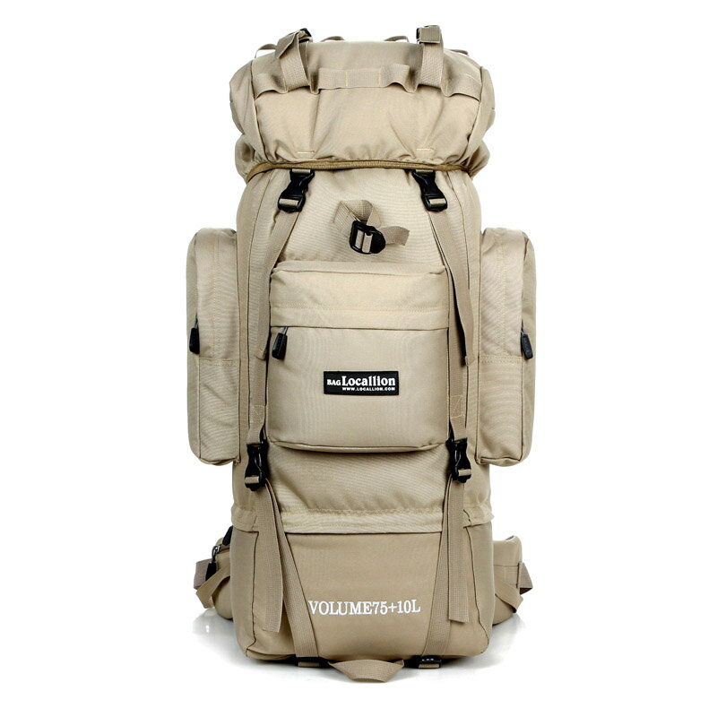 雙肩包大容量內支架背負系統男戶外包專業登山包戰術背包85L