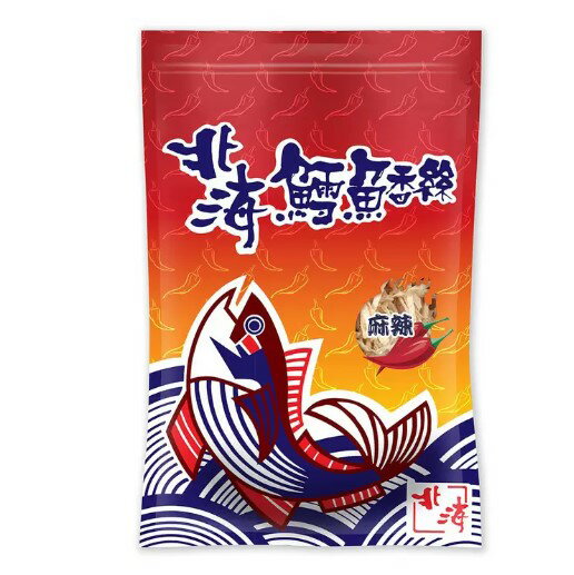 【現貨】北海 鱈魚香絲辣味細條 600公克