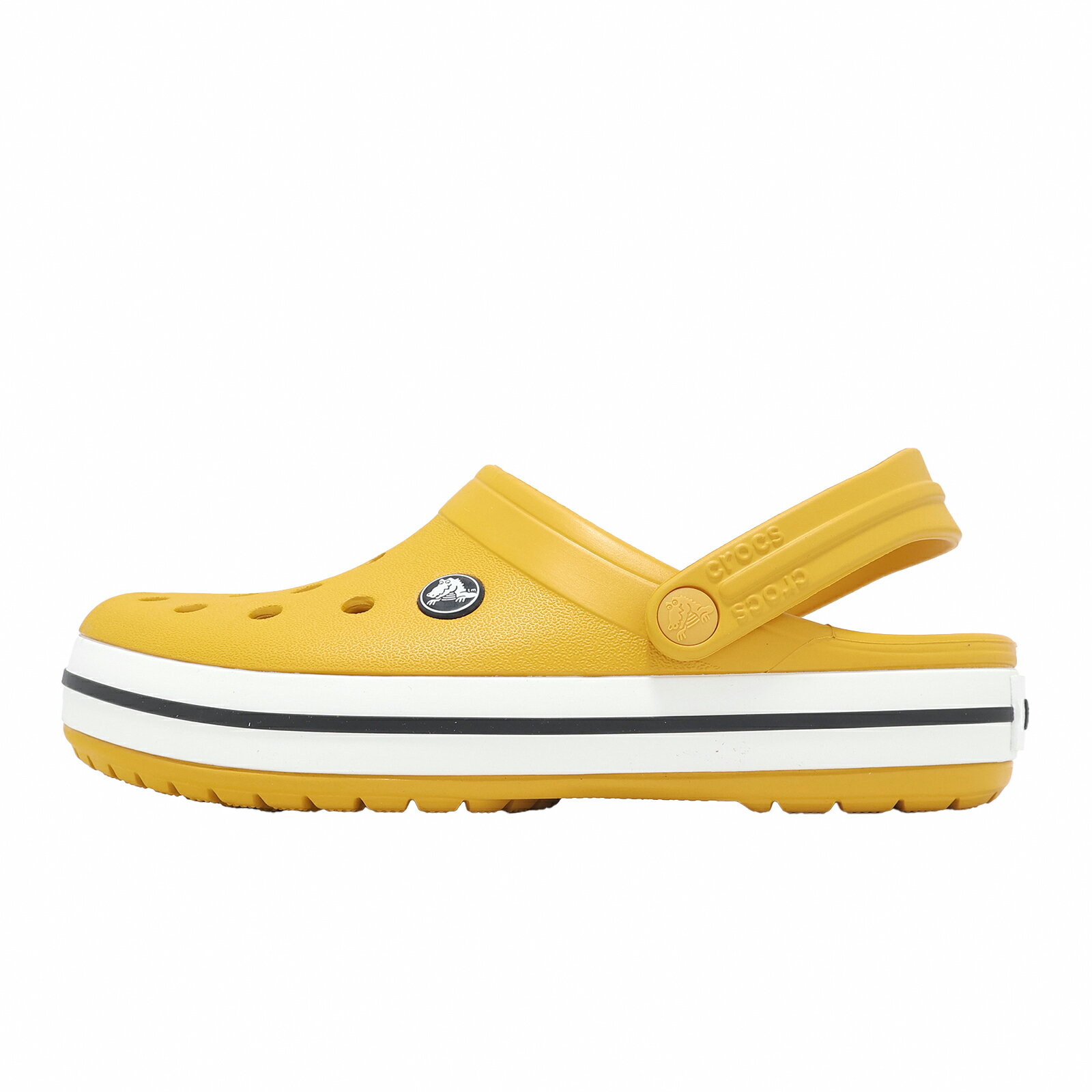 Crocs 洞洞鞋 洞洞鞋 Crocband 男鞋 女鞋 薑黃 涼拖鞋 休閒鞋 卡駱馳 110167AG