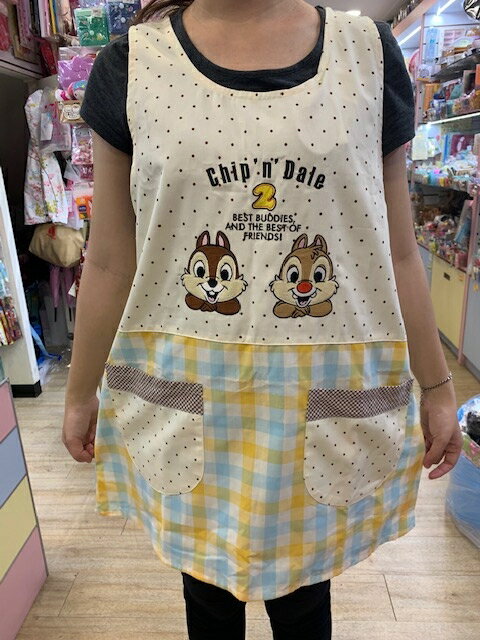 【震撼精品百貨】Chip N Dale 奇奇蒂蒂松鼠 迪士尼 DISNEY松鼠圍裙-奇奇蒂蒂#83111 震撼日式精品百貨