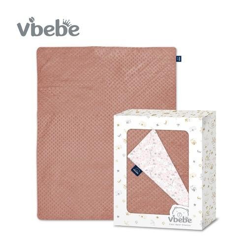 Vibebe 棉柔荳荳兩用被(VDD61100R珊瑚紅) 1575元