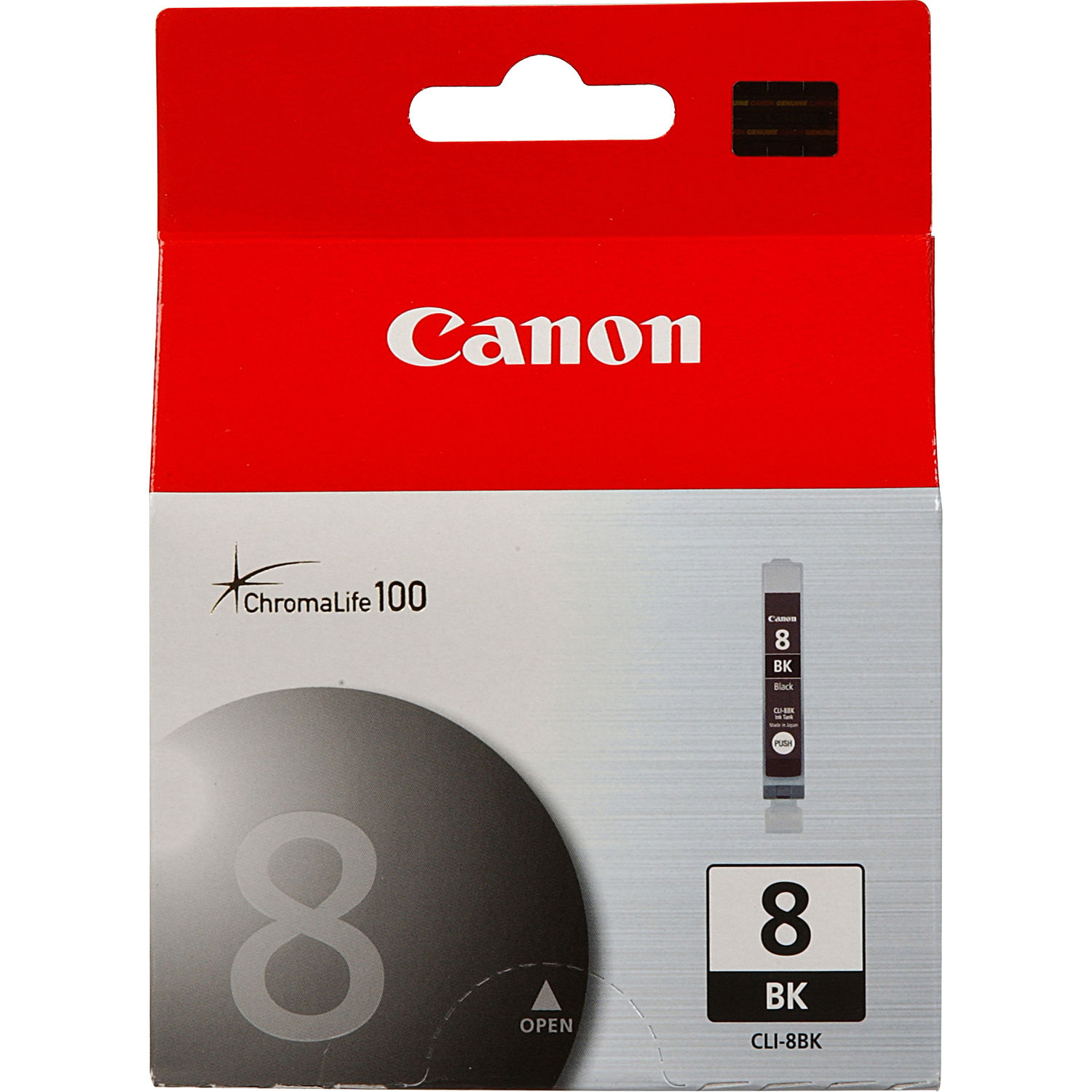 Canon CLI-8 BK 原廠相片黑色墨水匣 適用 Pro9000 Pro9000 Mark II