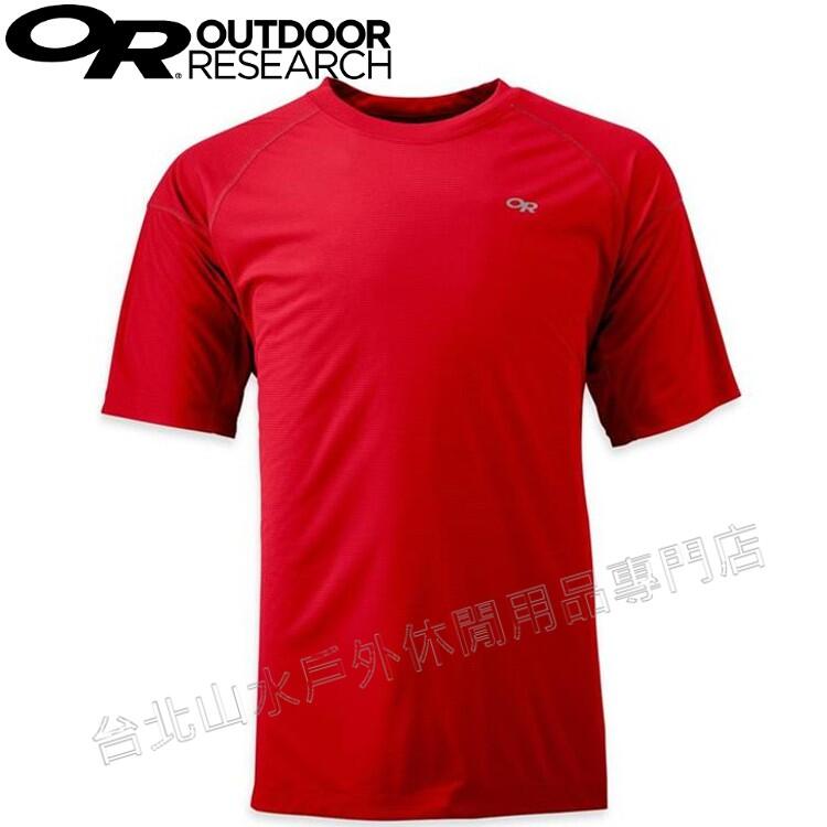 Outdoor Research 排汗衣/運動上衣/快乾圓領短袖ECHO TEE 男款 OR242836 0444 紅色