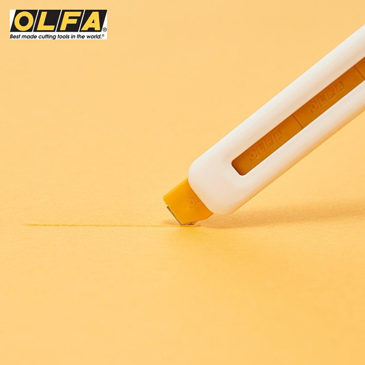 耀您館★日本製OLFA兒童安全美工刀ESK-1(右左手皆適;附折刃器刀架;品番236BS)小朋友兒童美工刀切割刀安全刀具【APP下單點數4倍送】