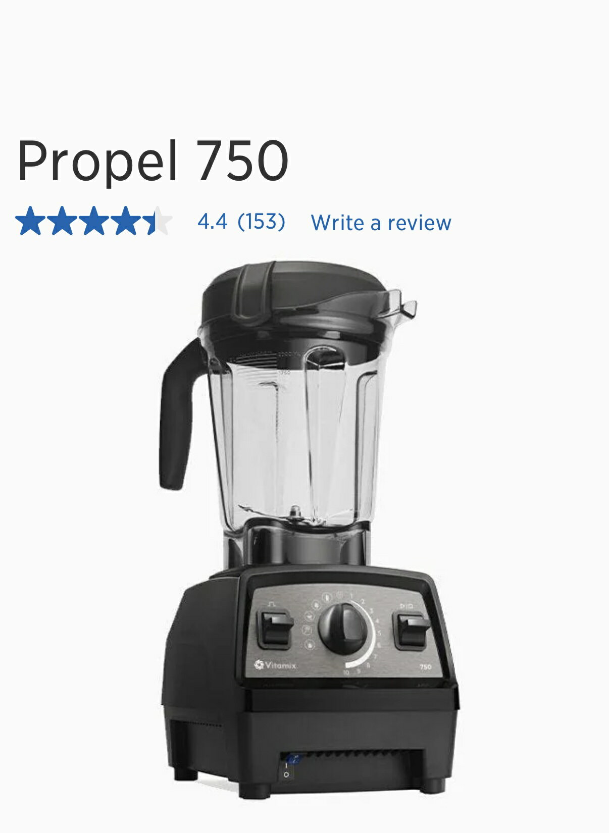 美國直送  vitamix  propel 750 攪拌機