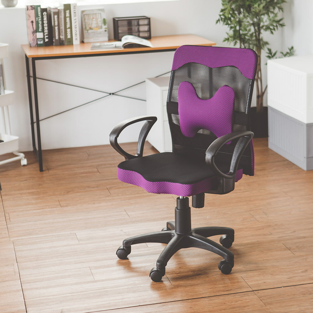 領劵再折★辦公椅 / 電腦椅 / 書桌椅 厚座高靠背網辦公椅(附腰墊)5色 MIT台灣製 完美主義  【I0207-A】 5