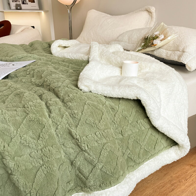 法蘭絨毯 雙人被 毛毯 冬季天加厚牛奶絨毛毯宿舍午睡蓋毯床單珊瑚法蘭絨沙發被子床上用『wl12450』