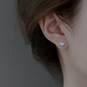 銀奧925純銀惡魔之眼耳釘女小眾設計感高級耳環年新款夏耳飾