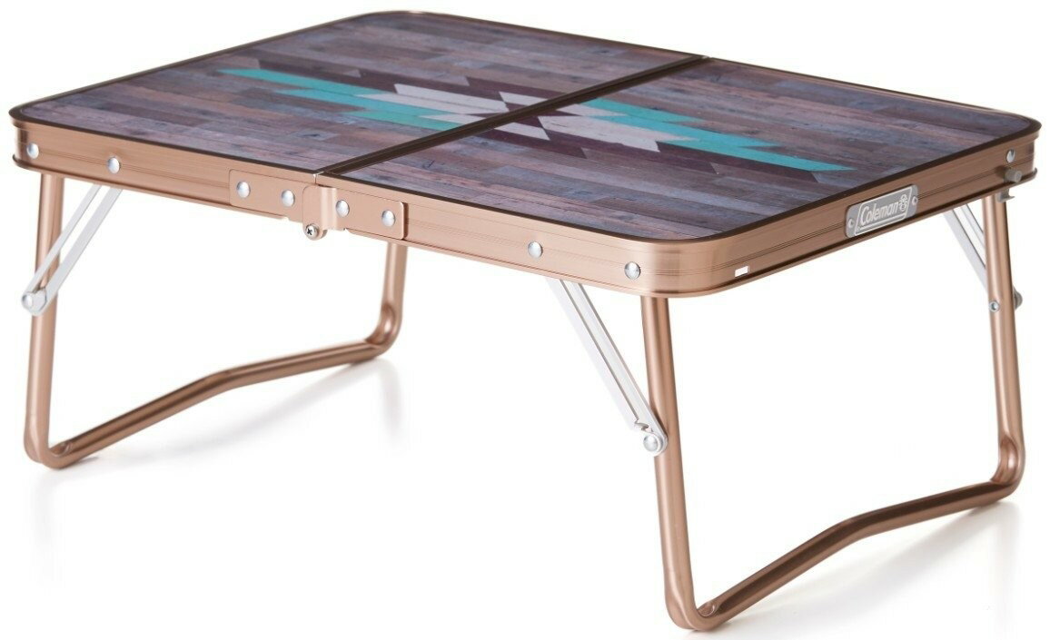 ├登山樂┤美國 Coleman INDIGO LABEL自然風木紋抗菌迷你桌 # CM-32522