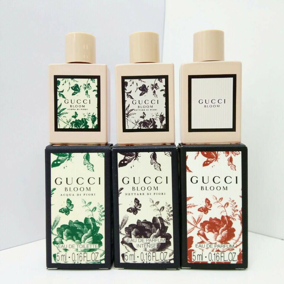 迷你小香5ML GUCCI BLOOM 花悅/花悅綠漾/花悅蜜意 淡香水/淡香精 5ml｜期間限定◆秋冬迷人香氛