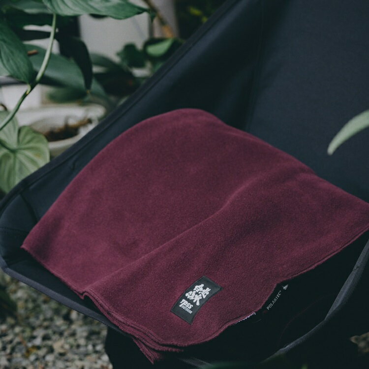 臺北山水 TPSS Polartec Classic 200 輕量刷毛保暖毯/毛毯/露營毯/野餐毯 RA-17 酒紅