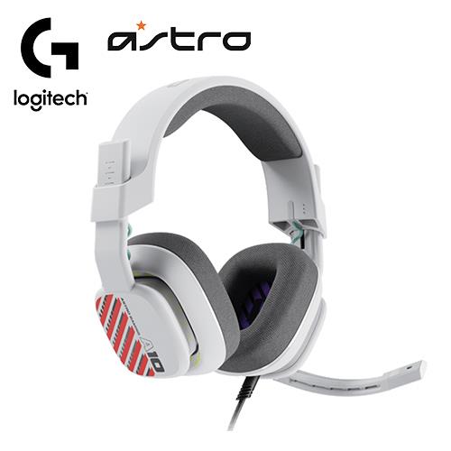 Logitech羅技 ASTRO A10 V2 電競耳機麥克風 白