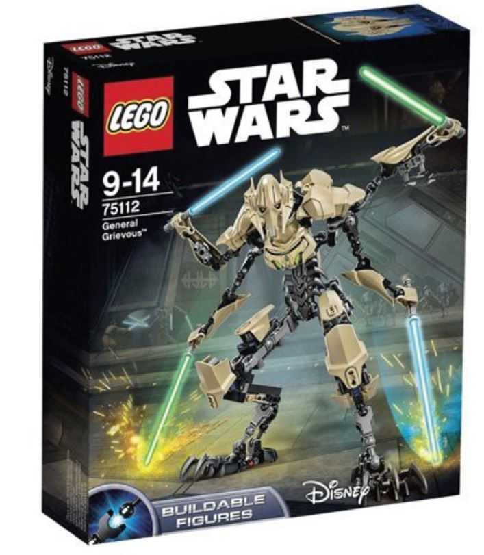 LEGO 樂高 Star Wars 星戰系列 General Grievous 葛瑞費斯將軍 葛里維斯將軍 75112