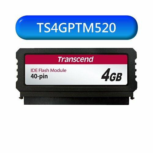 <br/><br/>  【新風尚潮流】 創見 4GB IDE DOM 快閃記憶卡 (40pin垂直型) TS4GPTM520<br/><br/>
