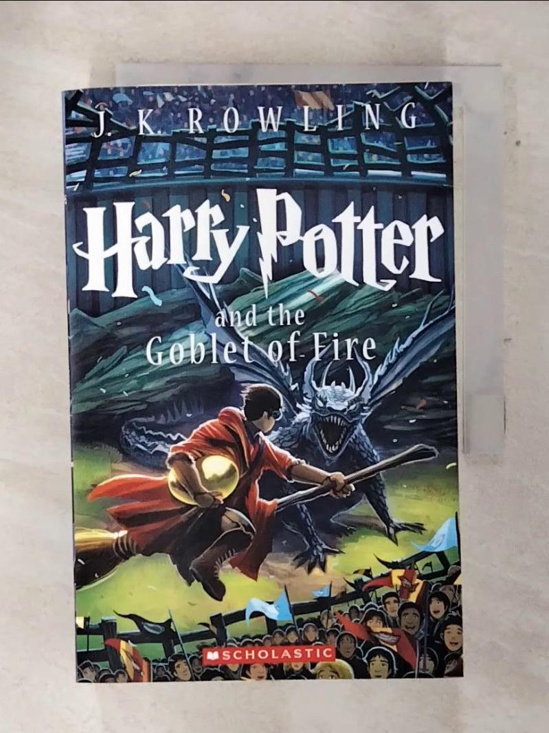 【書寶二手書T6／原文小說 AQ4】Harry Potter and the Goblet of Fire Rowling, J. K./ Kibuishi, Kazu (ILT)/ GrandprT, Mary (ILT)