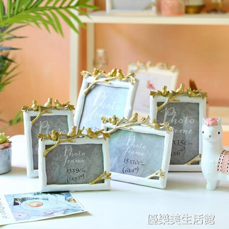 北歐相框擺臺6寸7寸8寸像框簡約創意畫框掛墻韓版現代簡約照片框 年終特惠