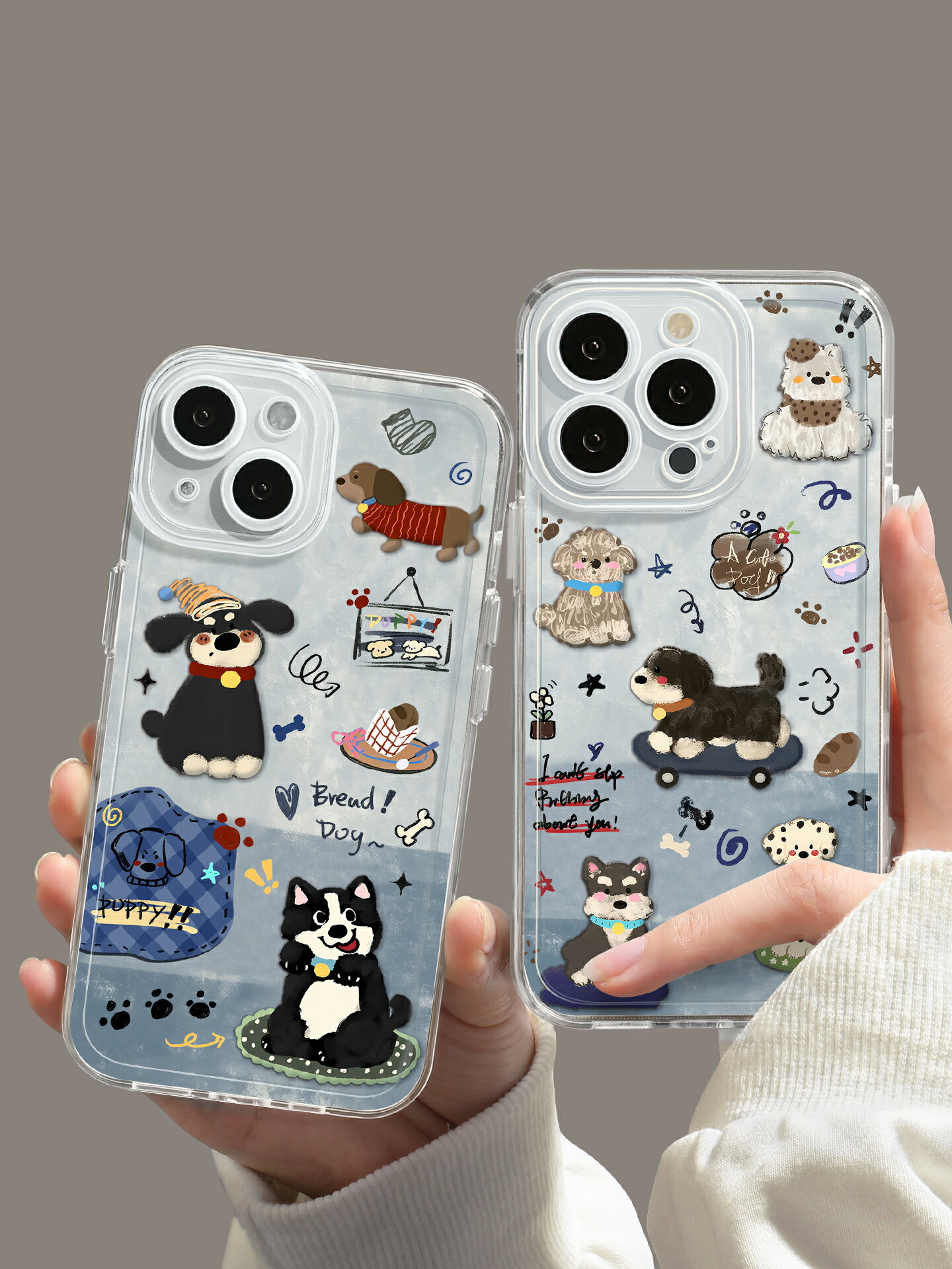 【喜挖】優思頓適用蘋果17promax手機殼iphone17新款透明16卡通帶掛繩14超可愛pro全包max防摔12小狗15透明13套17pro