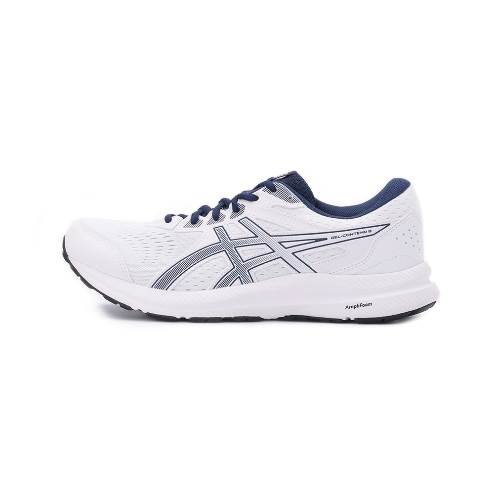 ASICS GEL-CONTEND 8 舒適慢跑鞋 白藍 1011B492-104 男鞋