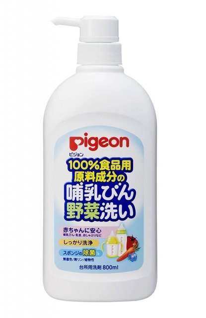 日本【貝親Pigeon】 奶瓶/蔬果清洗劑 800ml