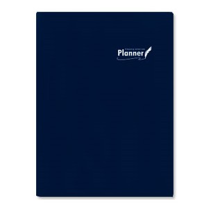 【珠友】2018年A5週誌1週1頁+筆記-G深藍