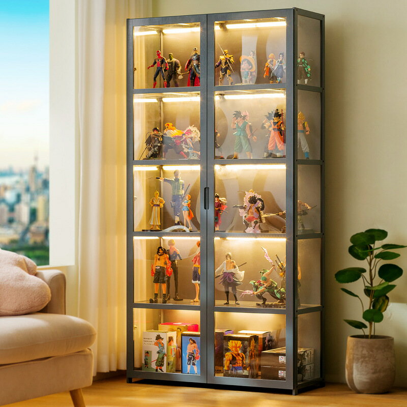 置物架 置物櫃 手辦展示櫃樂高模型兒童玩具收納櫃陳列櫃亞克力透明置物架子書架