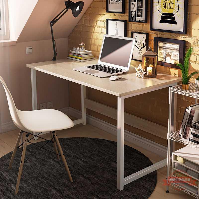 電腦桌臺式桌書桌書架組合簡約家用學生寫字桌簡易小桌子宿舍公寓