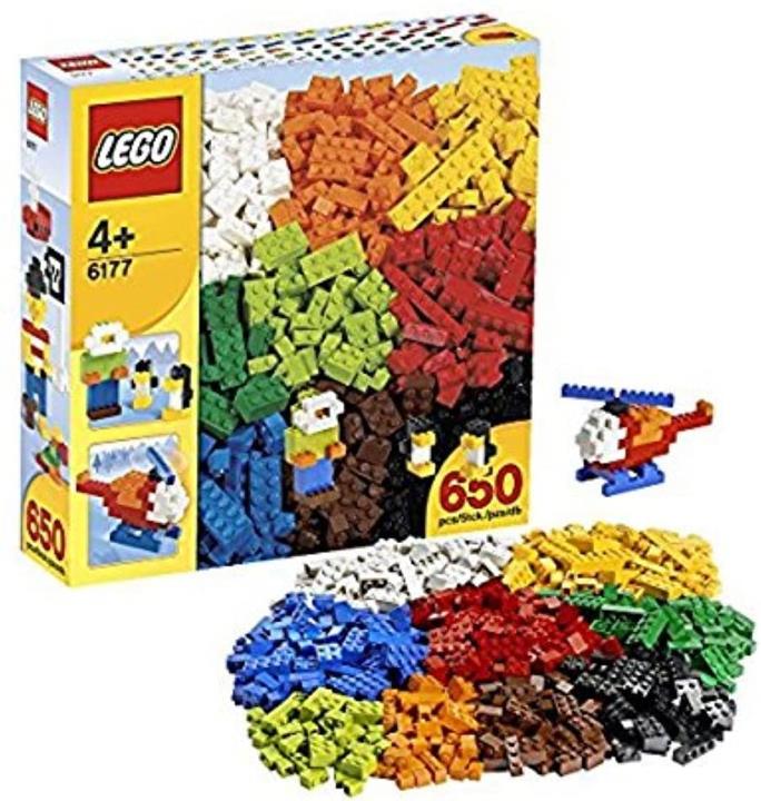 【折300+10%回饋】LEGO 樂高 基礎創意拼砌系列 樂高創意系列基礎大盒裝 6177