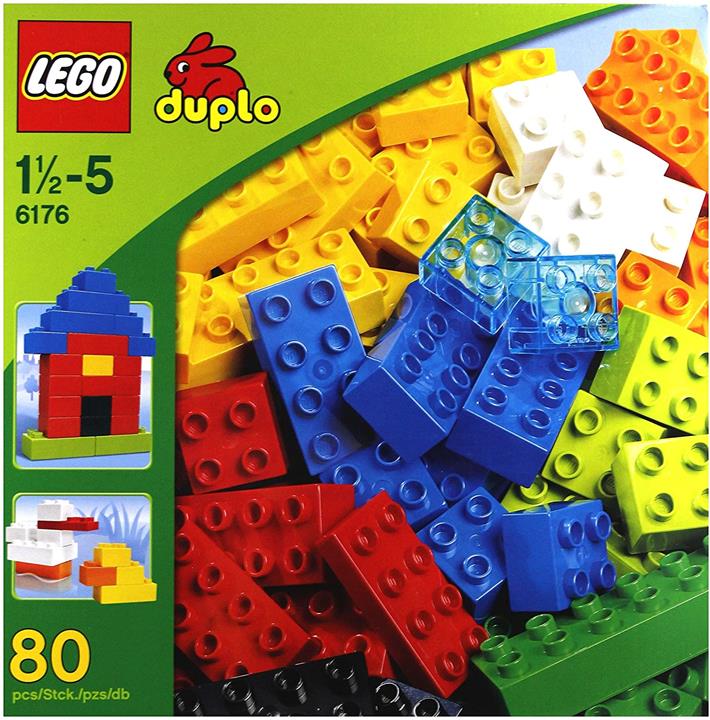 【折300+10%回饋】LEGO 樂高 Duplo 得寶系列 基本積木塊 (XL) 6176