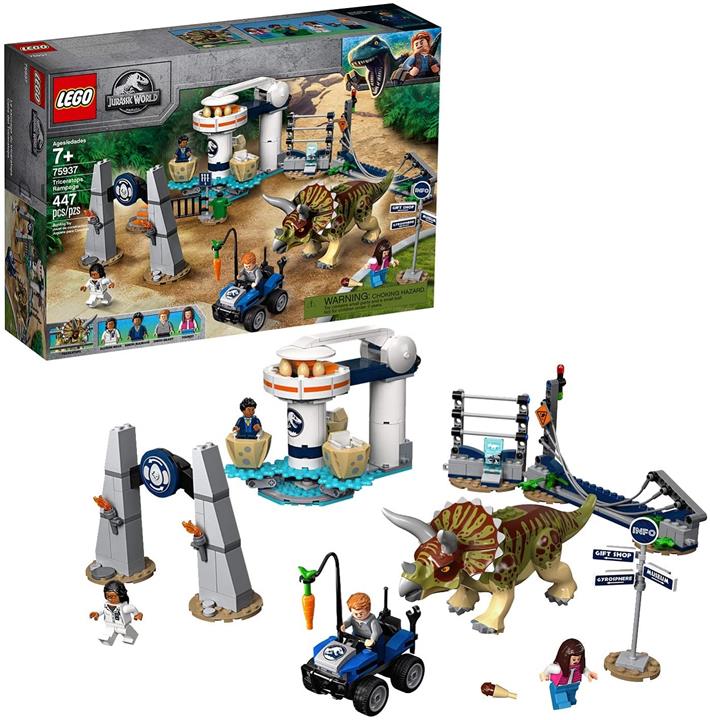 LEGO 樂高 侏羅紀世界 三角龍暴走 75937 積木玩具 恐龍 男孩