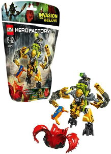 【折300+10%回饋】LEGO 樂高 Hero Factor英雄工廠 洛卡挖掘機甲 拼插類玩具 44023