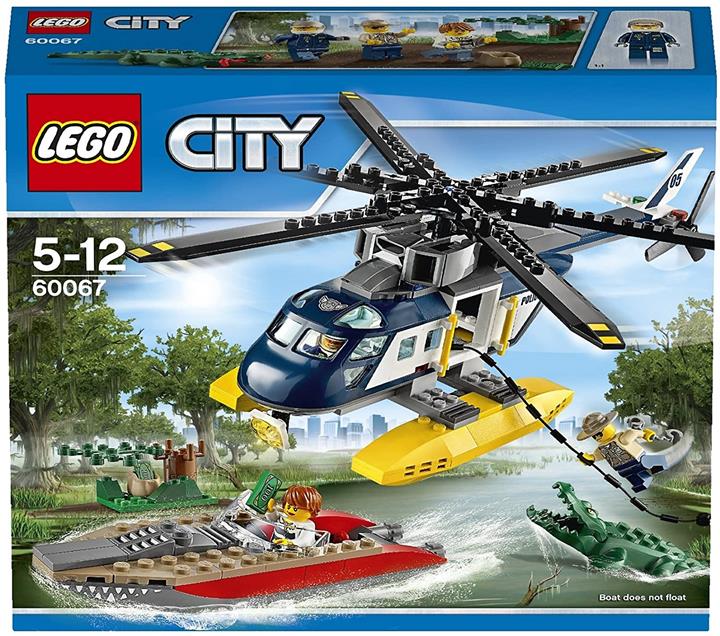 【折300+10%回饋】LEGO 樂高 拼插類玩具 City城市系列 直升機追蹤 L60067