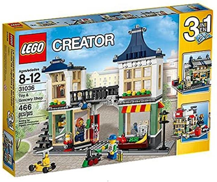 【折300+10%回饋】LEGO 樂高 拼插類玩具 Creator創意百變系列 玩具和百貨商店 31036