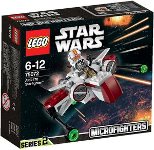 LEGO 樂高 拼插類玩具 Star Wars星球大戰系列 ARC-170星際戰鬥機 75072