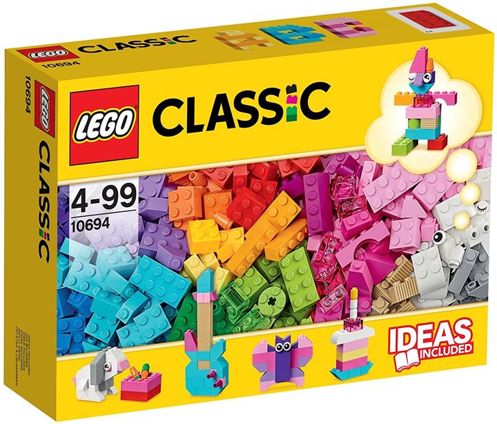 LEGO 樂高 Classic經典系列 經典創意積木補充裝-明亮色塊 10694