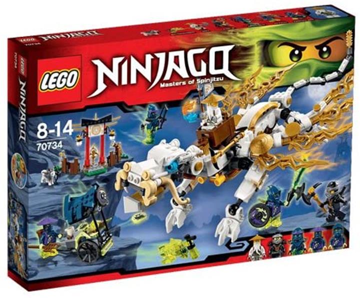 【折300+10%回饋】LEGO 樂高 Ninjago幻影忍者系列 吳大師的白色神龍 70734