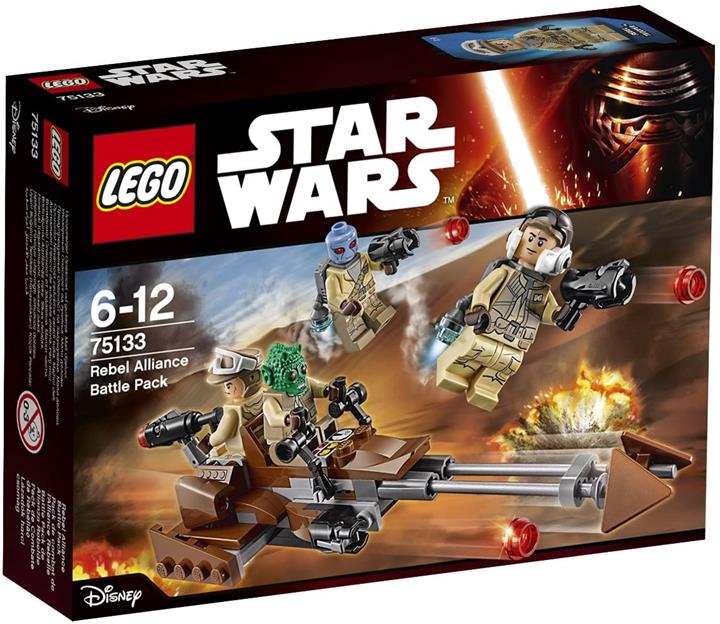 LEGO 樂高 Star Wars星球大戰系列 義軍戰鬥套裝 75133