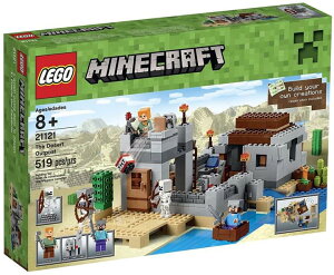 【折300+10%回饋】LEGO Minecraft Desert Area 21121 LEGO Minecraft 21121 the Desert Outpost Building Kit [平行進口]