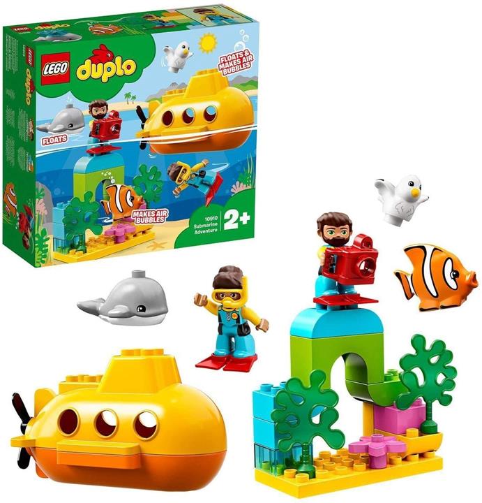 LEGO 樂高 Duplo 得寶系列 世界動物潛水 潛水 10910 益智玩具 積木玩具 女孩 男孩