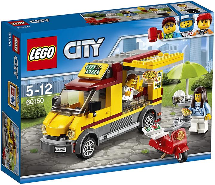 LEGO 樂高 City 城市系列 披薩車 60150 積木玩具 男孩 車