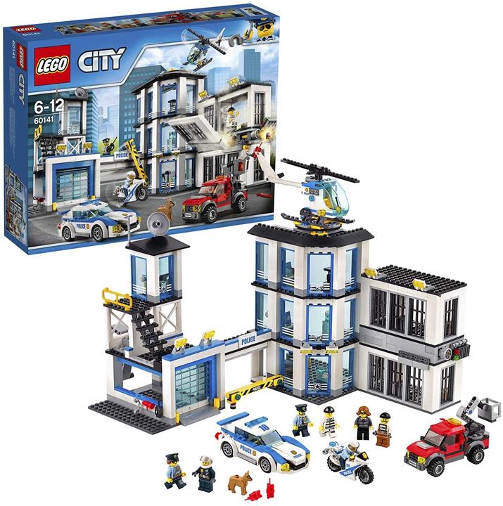 【折300+10%回饋】LEGO 樂高 城市系列 樂高®城市 員警站 60141 積木玩具