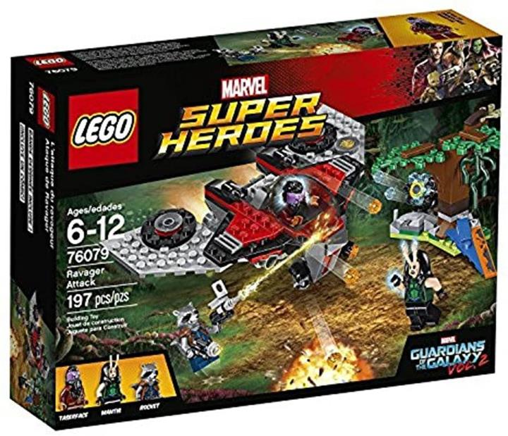 LEGO 樂高 超級英雄系列 拉維傑的襲擊玩具 76079