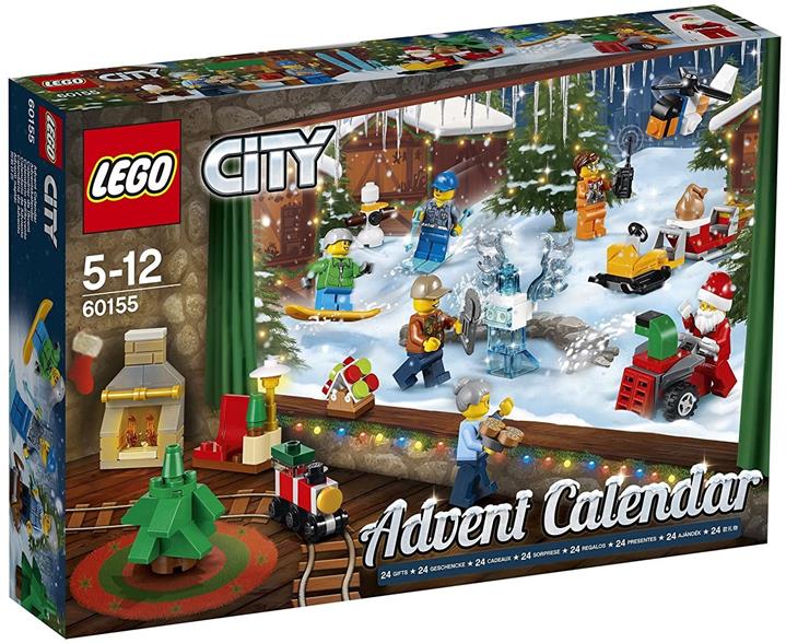 LEGO 樂高 城市系列 2017 聖誕倒數日曆 60155