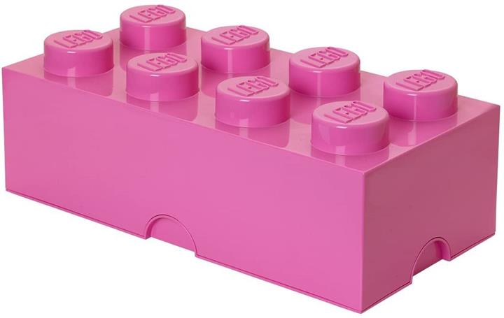 LEGO 收納盒 大尺寸 STORAGE BRICK 8 收納盒 Lego 存儲 磚 8 (亮紫色)