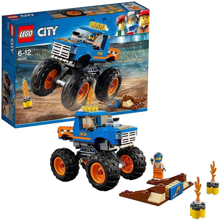 LEGO 樂高 城市系列 怪物起動架 60180 積木玩具 男孩 車