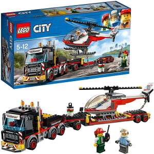 【折300+10%回饋】LEGO 樂高 城市系列 巨大貨物運輸車 直升機 60183 積木玩具 男孩