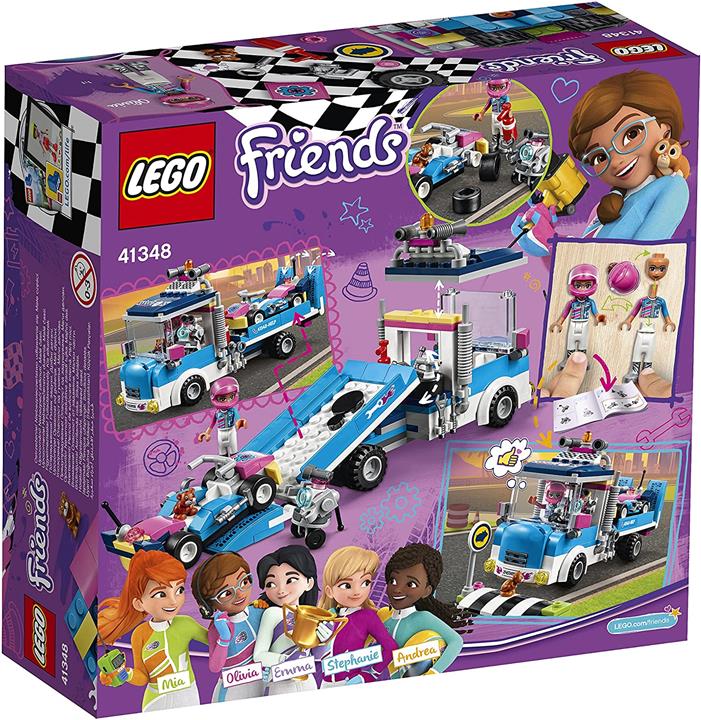LEGO 樂高 好朋友系列 心湖大獎賽 ＂救援車＂ 41348