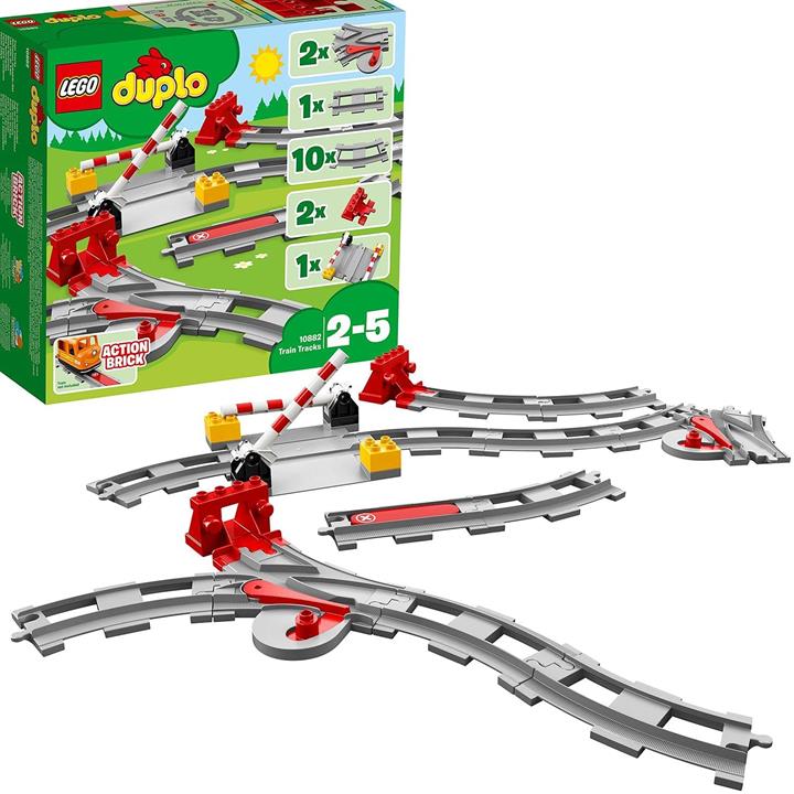 LEGO 樂高 Duplo 得寶系列 鐵路道口鐵套裝 10882